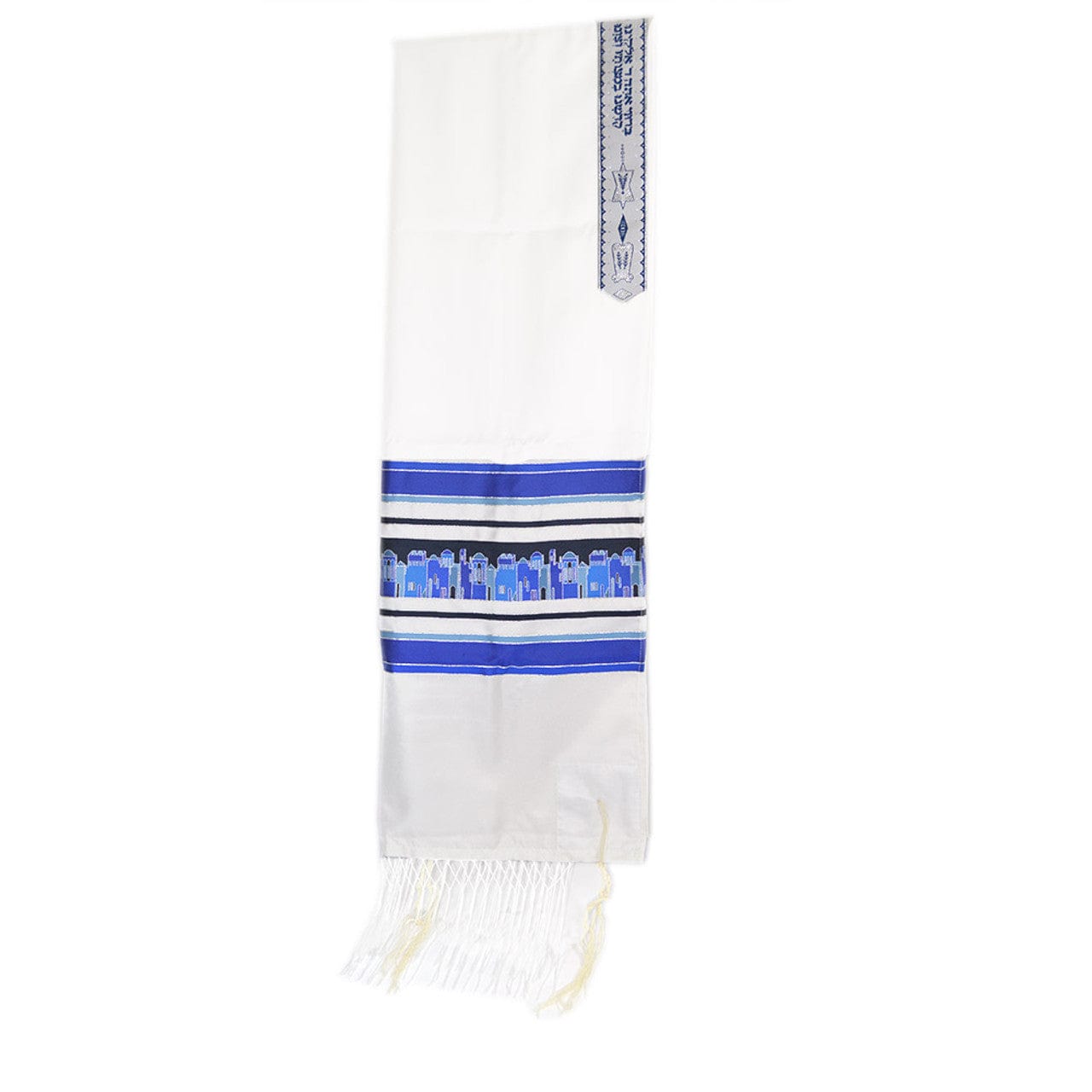 Zion Tallis Tallises Blue Jerusalem Tallis and Bag