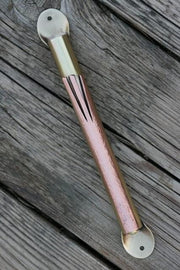 Judaica Art Design Mezuzahs Brass and Copper Handmade Mezuzah