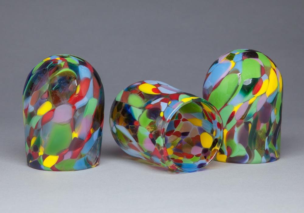 Shardz Smash Glasses Rainbow Jewish Wedding Breaking Glass | Smash Glass by Shardz