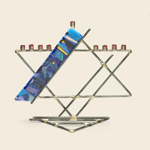 Presidential Menorah by Gary Rosenthal