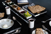 Chai Modern Seder Plates Zilch Seder Plate