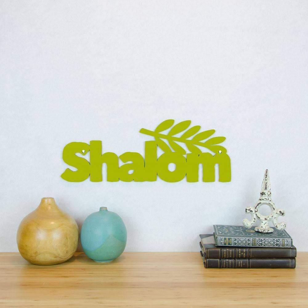 Spunky Fluff Art Default Shalom Wall Hanging