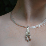 Joy Stember Necklaces Silver Shooting Star of David Necklace