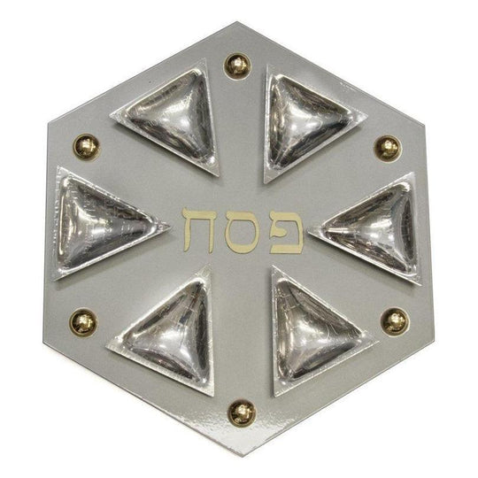 Polygon Magnetic Seder Plate by Joy Stember