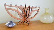 GioGio Design Menorahs Lotus Flower Menorah