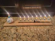 Baseballidays Menorahs Pro Baseball Bat Menorah