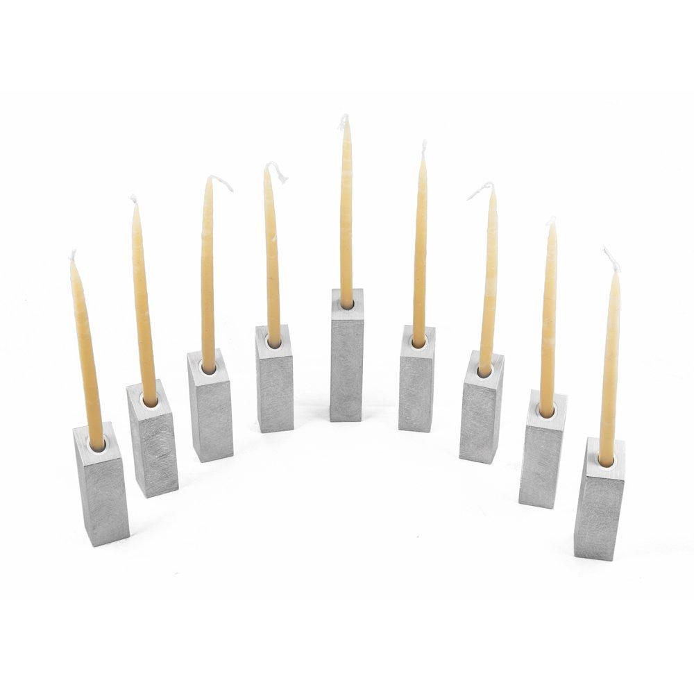 Joy Stember Menorah Leah Menorah by Joy Stember