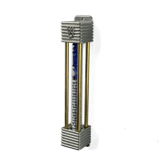 Ridged Square Wedding Shard Mezuzah by Joy Stember