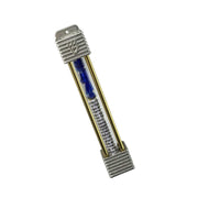 Joy Stember Mezuzah Ridged Square Wedding Shard Mezuzah by Joy Stember