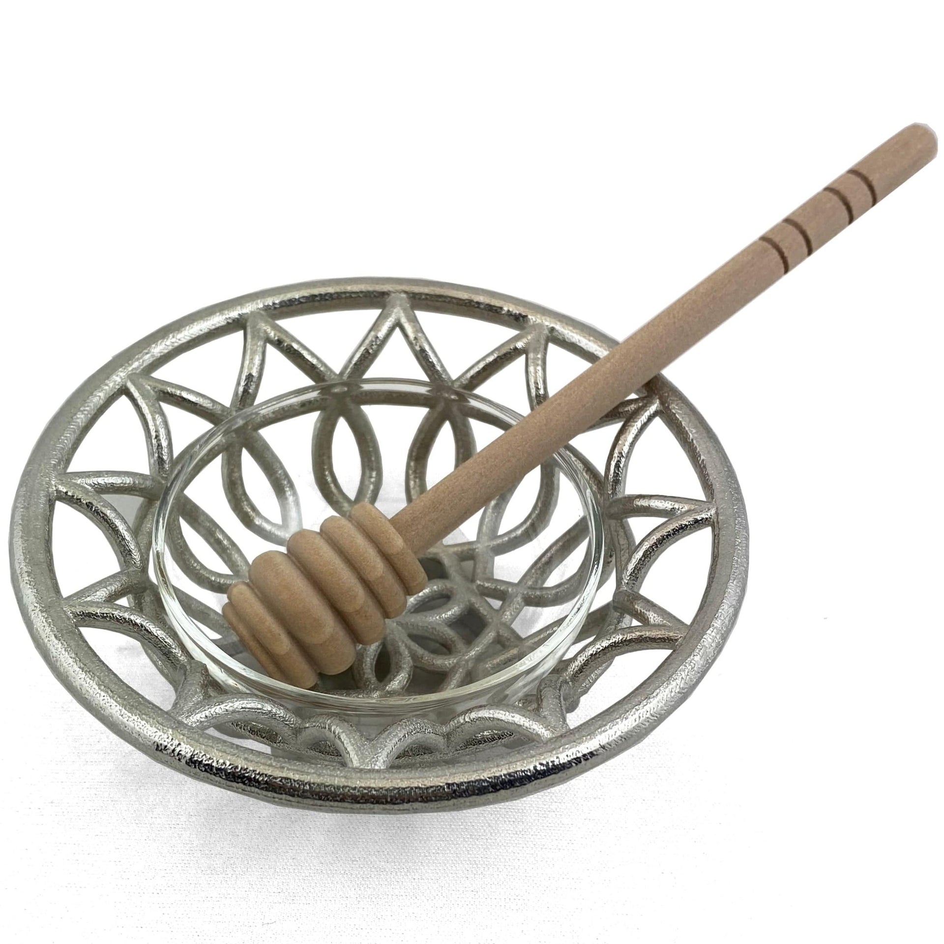 Joy Stember Honey Dishes Rachel Honey Dish by Joy Stember - Gray