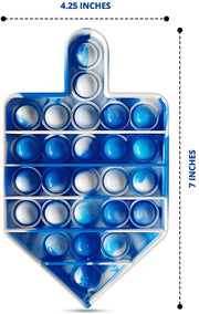 Rite Lite Menorahs Hanukkah Dreidel Pop It