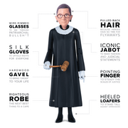 FCTRY Toy Ruth Bader Ginsburg Action Figure