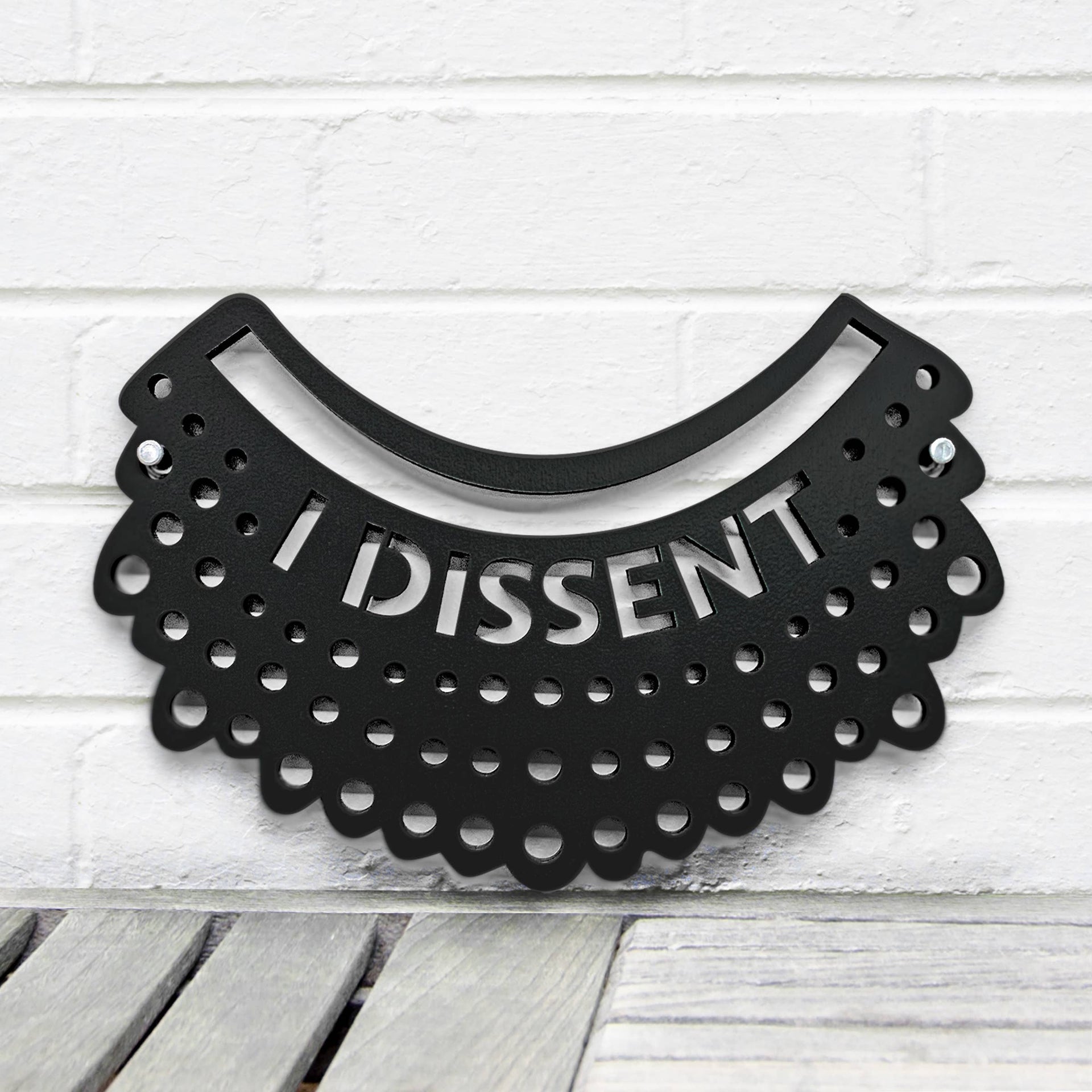 Spunky Fluff Art Default I Dissent Wall Hanging
