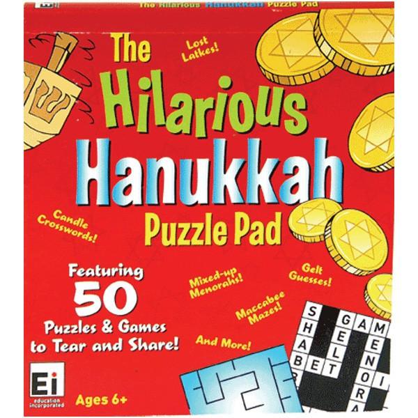 JET Book Hilarious Hanukkah Puzzle Pad