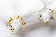 Ariel Tidhar Napkins Magen David Napkin Rings - Gold Fleck