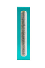 Apeloig Collection Mezuzahs Turquoise Acrylic Mezuzah - (Choice of Colors)