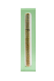 Apeloig Collection Mezuzahs Olive Acrylic Mezuzah - (Choice of Colors)