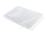 Apeloig Collection Challah Boards White Solid Acrylic Challah Board + Knife - (Choice of Colors)