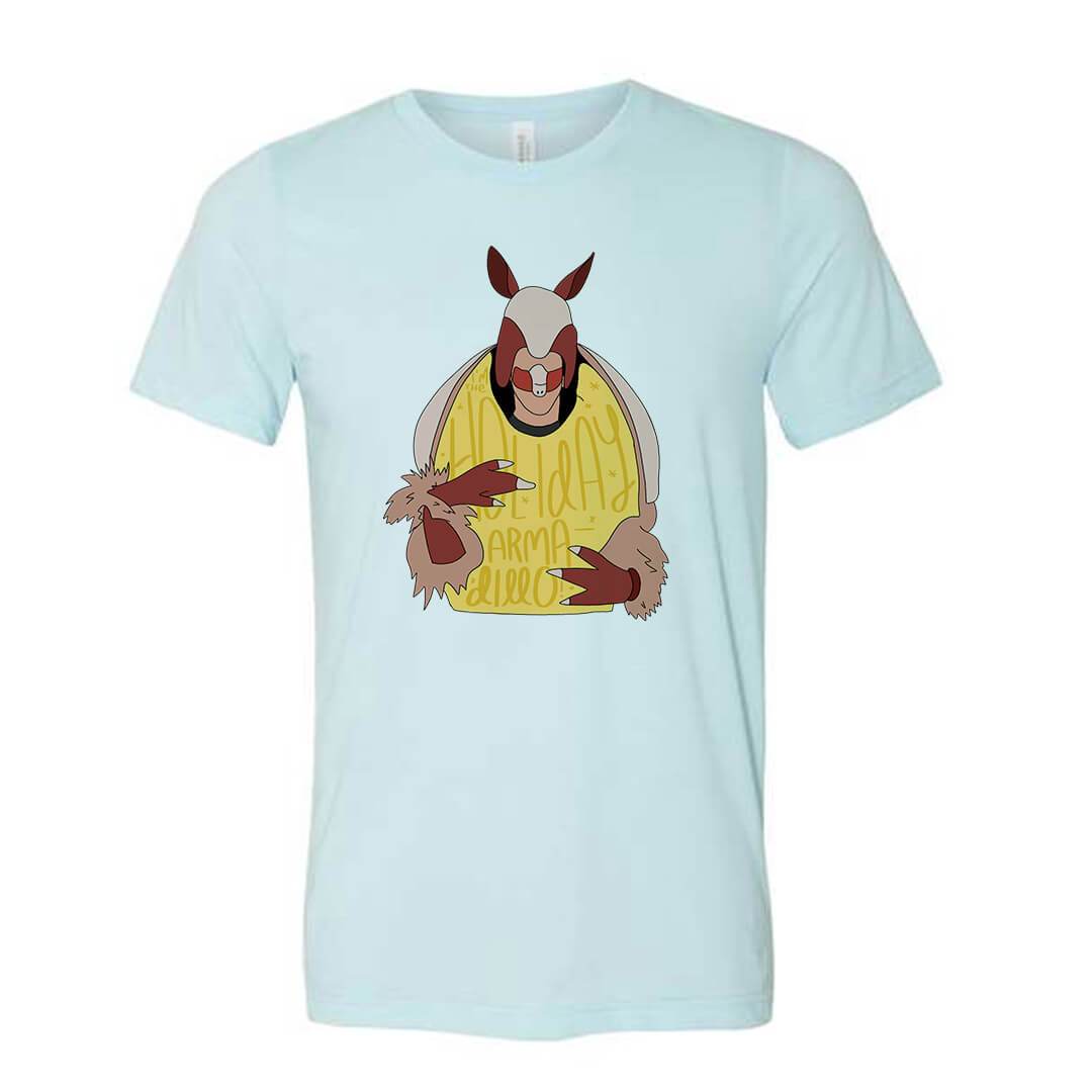 Pink Sundays Studio T-Shirts Holiday Armadillo T-Shirt - Unisex