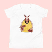 Pink Sundays Studio Onesies Holiday Armadillo Youth T-shirt