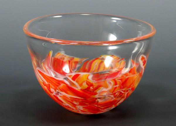 Wavy Bowl  Rosetree Blown Glass