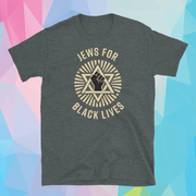 Drawn Goods T-Shirts Jews for Black Lives Unisex T-Shirt - $18 Per Shirt Goes to Black Visions Collective