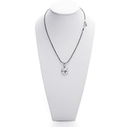 Cynthia Gale GeoArt Necklaces Silver Jewish Museum Jewish Star Necklace- Sterling Silver