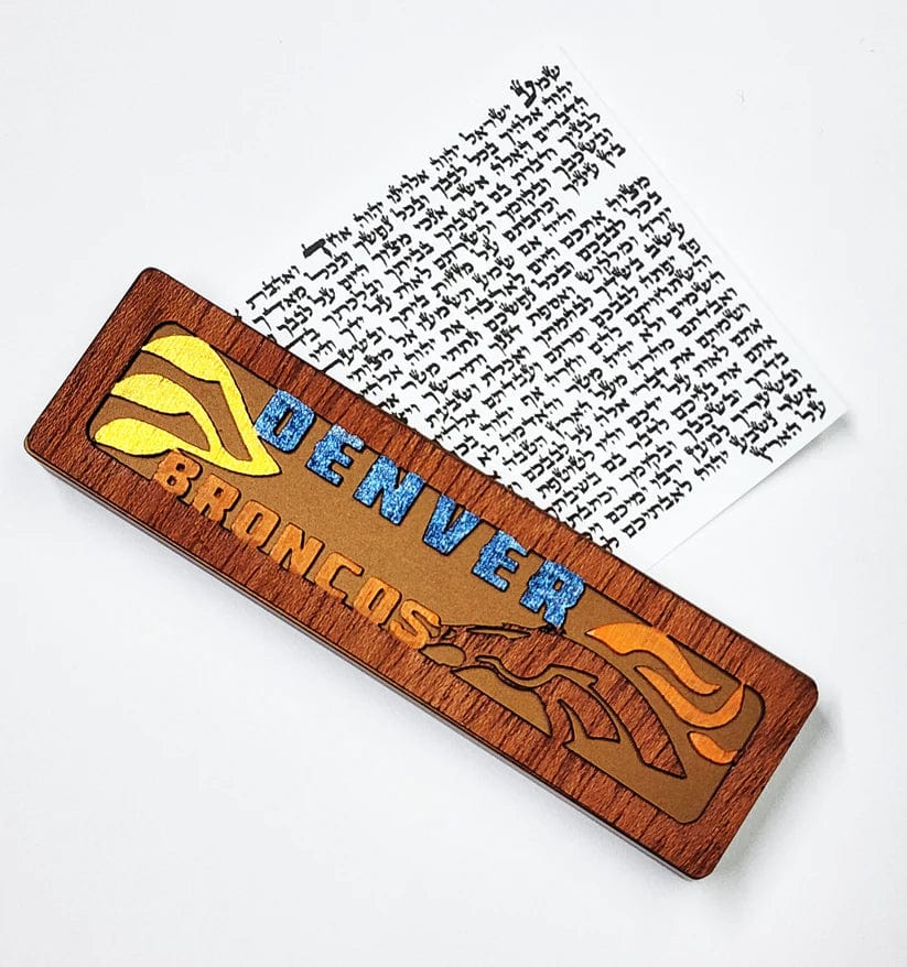 Glenn Grubard Designs Mezuzahs Sports Mezuzah Case by Glenn Grubard - Choice of Team
