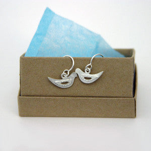 Emily Rosenfeld Earrings Silver Emily Rosenfeld Sterling Silver Dove Earrings