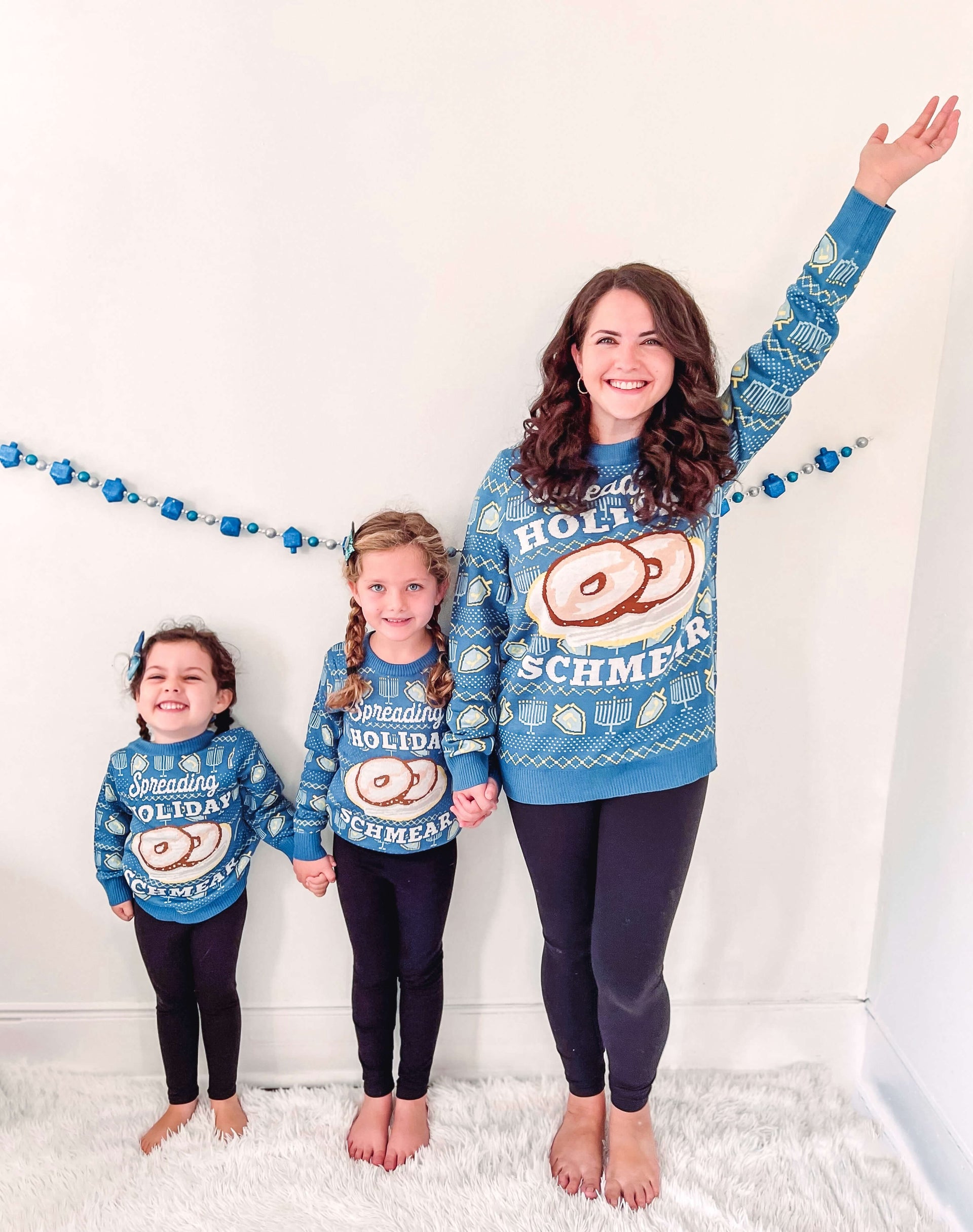 ModernTribe Sweaters Kids Spreading Holiday Schmear Sweater by Tipsy Elves + ModernTribe (Sizes XS - XL)