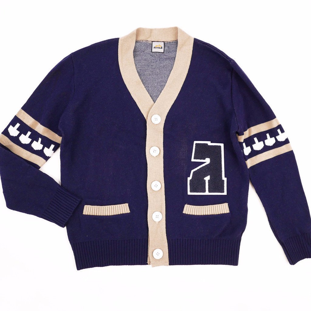 Geltfiend Sweaters Gimmelman Men Varsity Hanukkah Sweater with Authentic Chenille Letter