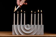 pretti.cool Menorahs Miracle Edition Menorah - Ash