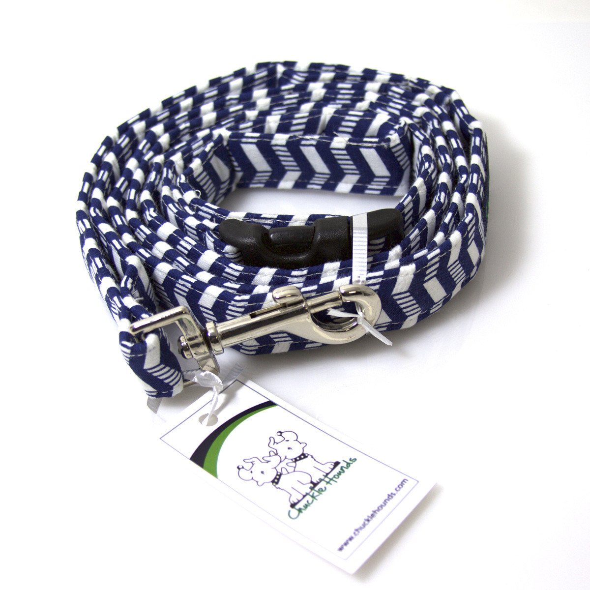 ChuckleHound Pet Toy Blue Jewish Pet Leash - 6 Foot