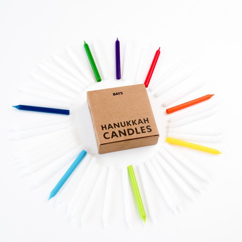 Days United Menorahs Hanukkah in a Box Kit
