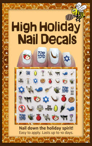 Midrash Manicures Beauty Supplies High Holiday Nail Decals
