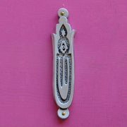 Emily Rosenfeld Mezuzah Default Hamsa Mezuzah By Emily Rosenfeld