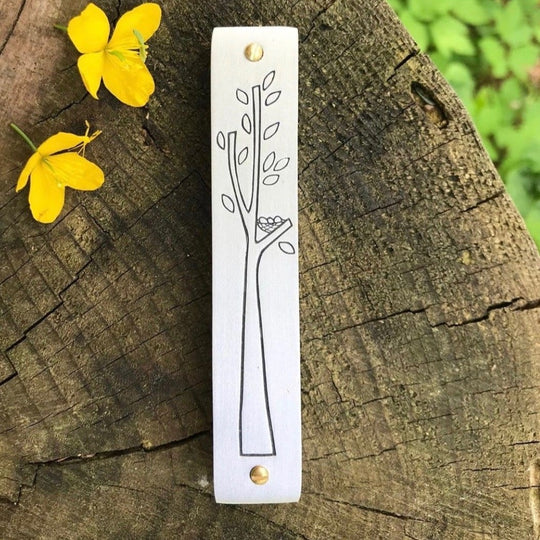 Nest Mezuzah by Emily Rosenfeld