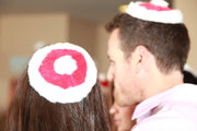 Yamaclaus Kippah Yamaclaus - Chrismukkah Santa Claus Hat and Yarmulke Mashup