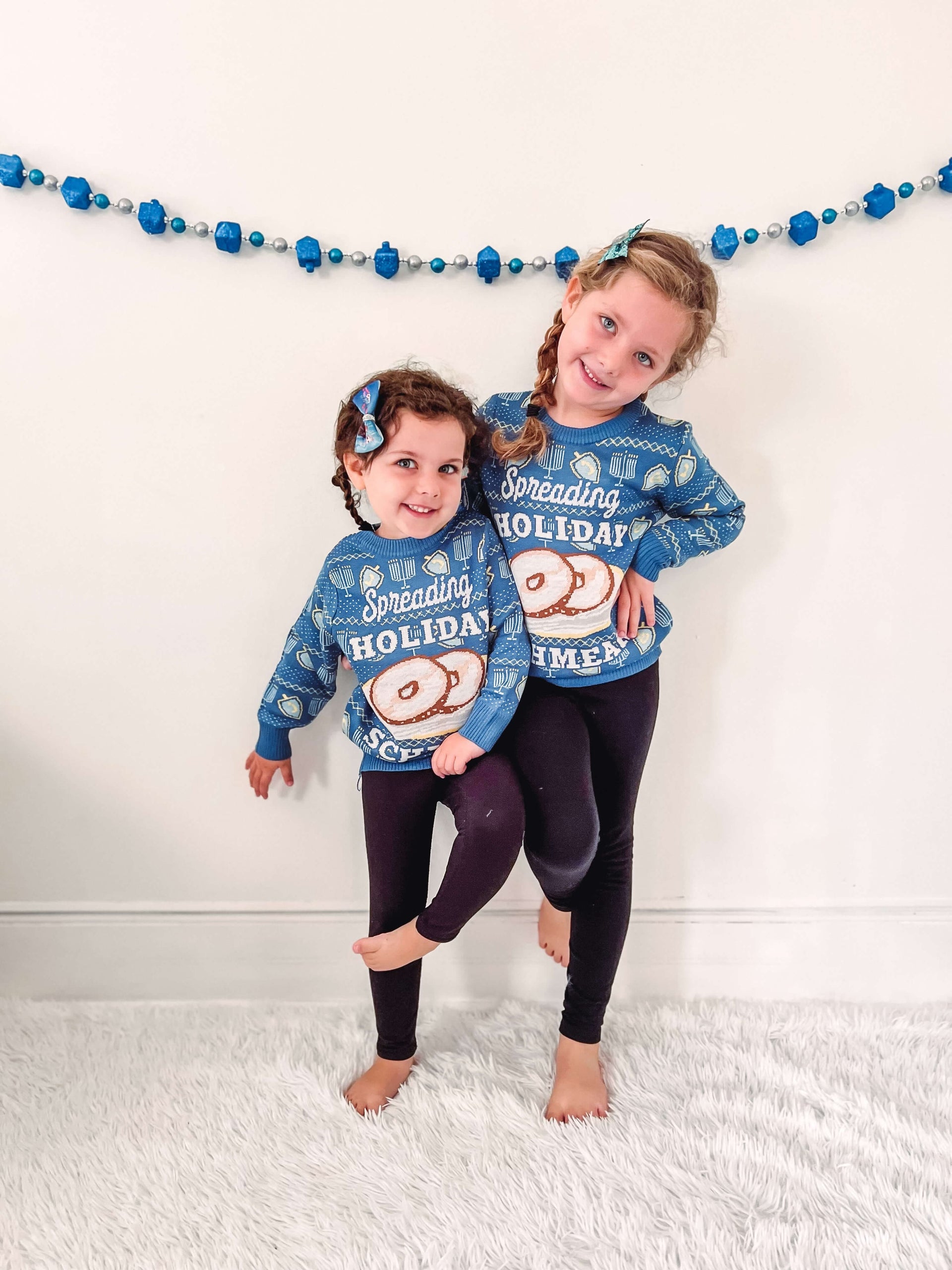 ModernTribe Sweaters Kids Spreading Holiday Schmear Sweater by Tipsy Elves + ModernTribe (Sizes XS - XL)