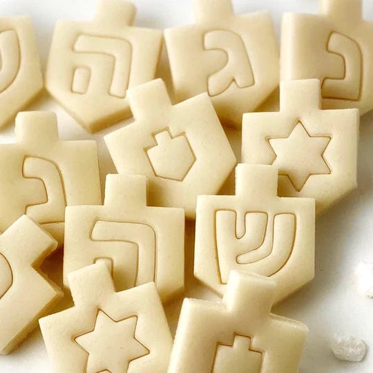 Marzipops Food Naked Marzipan Dreidels