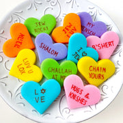Marzipops Food Marzipan Jewish Conversation Heart Tiles