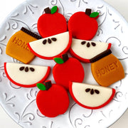 Marzipops Food Marzipan Apples and Honey Tiles