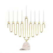 Anna New York Menorahs Coluna Menorah by Anna New York - Gold