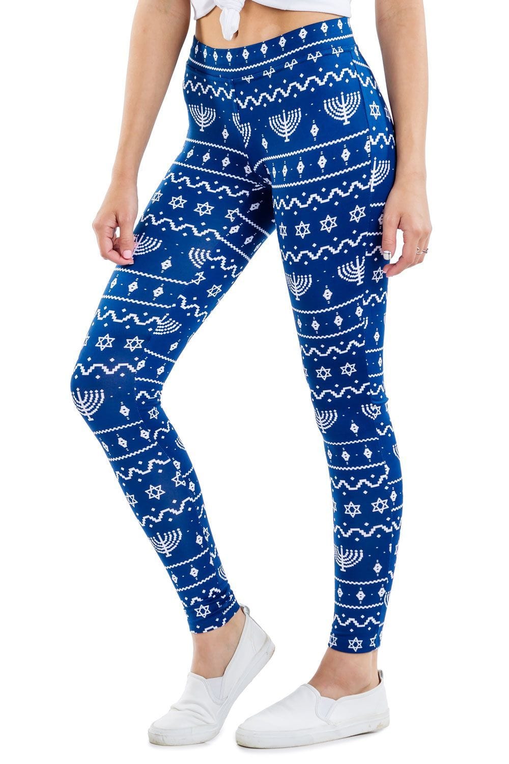 Women's Dreidel Leggings by Tipsy Elves (Sizes XS - XXL)