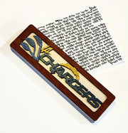 Glenn Grubard Designs Mezuzahs Los Angeles Chargers Sports Mezuzah Case by Glenn Grubard - Choice of Team