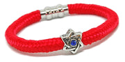 My Tribe by Sea Ranch Jewelry Bracelets 7" / Red Swarovski Star of David Red Bendel Bracelet