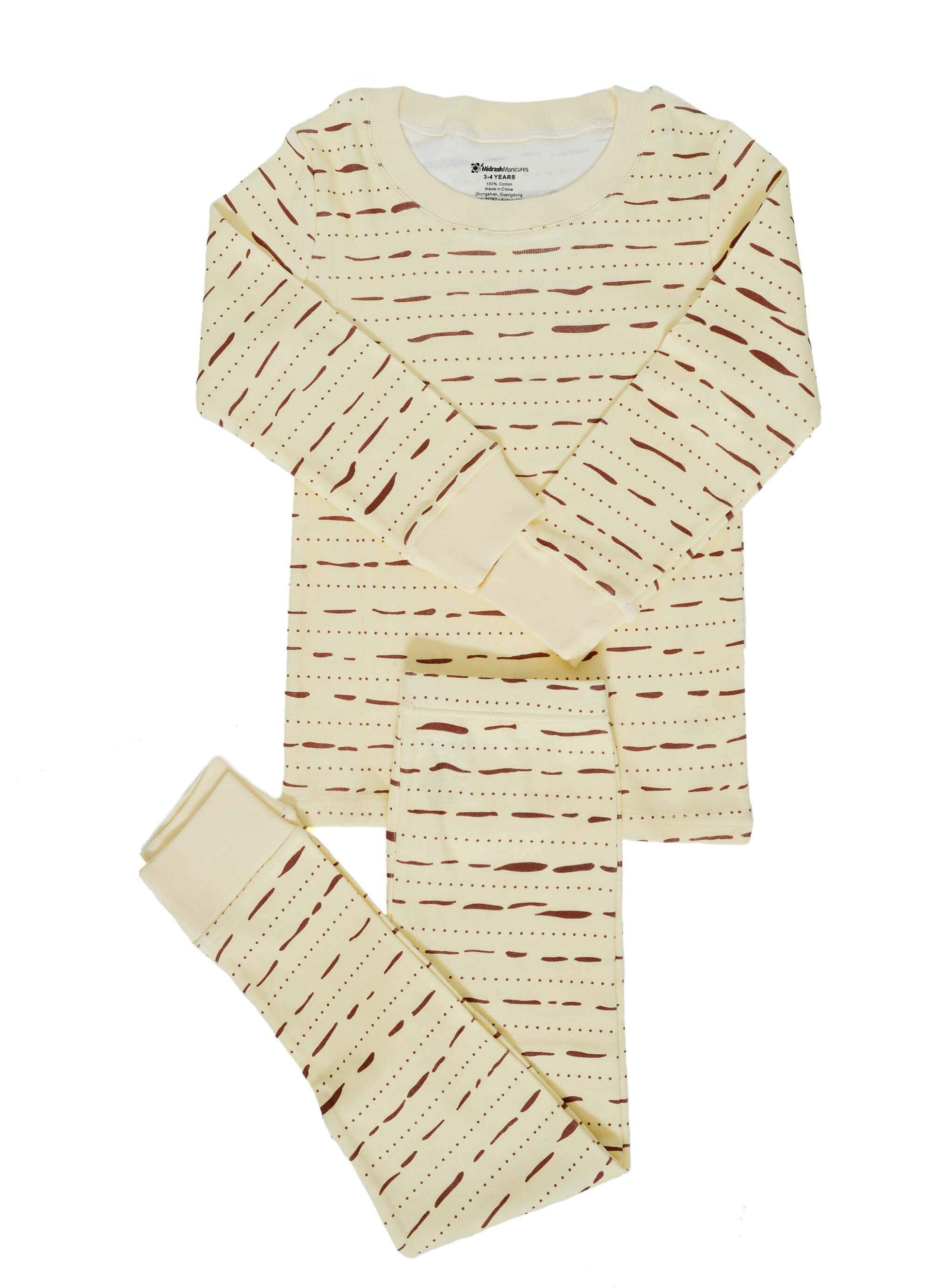 Midrash Manicures Pajamas Matzah Kids Pajamas