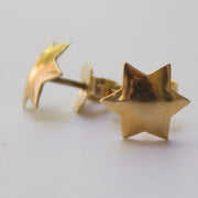 Other Earrings Gold Star of David Earrings in Yellow Gold