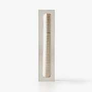 Apeloig Collection Mezuzahs Smoke / Yes Engraving Acrylic Mezuzah - (Choice of Colors)