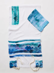 Advah Tallises Blue Mountain Tallit by Advah Designs